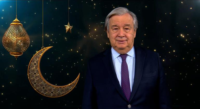 مع قدوم شهر رمضان الأمين العام يبدي تضامنه مع أهل غزة وكل من يعانون ويلات الصراع والخوف والنزوح