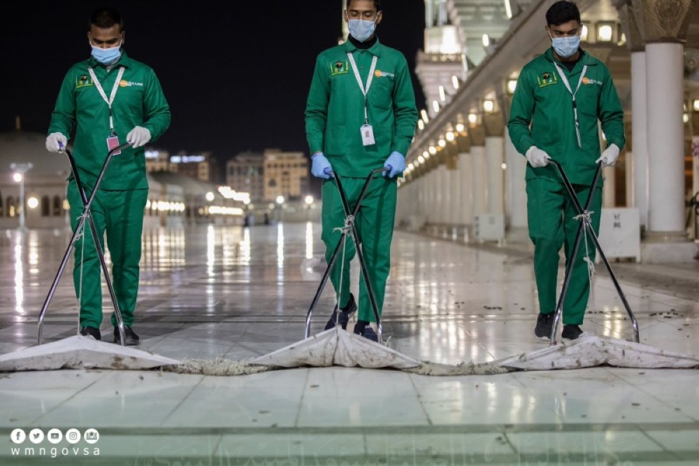 وكالة شؤون المسجد النبوي تكثف جهودها استعداداً لرمضان – أخبار السعودية