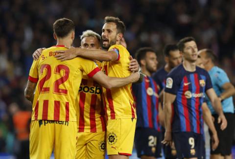 الدوري الإسباني: متاريس جيرونا تعطل برشلونة بالتعادل