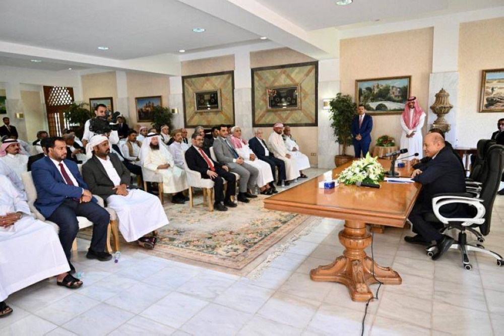 العليمي يشيد بالجهود السعودية للنأي بحضرموت والمناطق المحررة عن النزاعات – أخبار السعودية