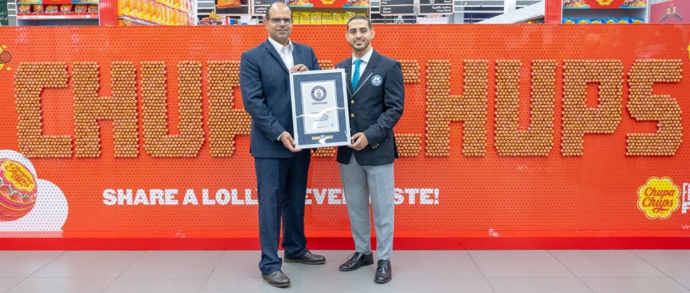 Meet Chupa Chups’ groundbreaking Guinness World Records™ title: the world’s Largest Lollipop Sentence at Panda Jeddah – Sari Store – أخبار السعودية