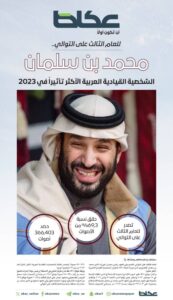 للعام الثالث على التوالي.. محمد بن سلمان الشخصية القيادية العربية الأكثر تأثيراً في 2023